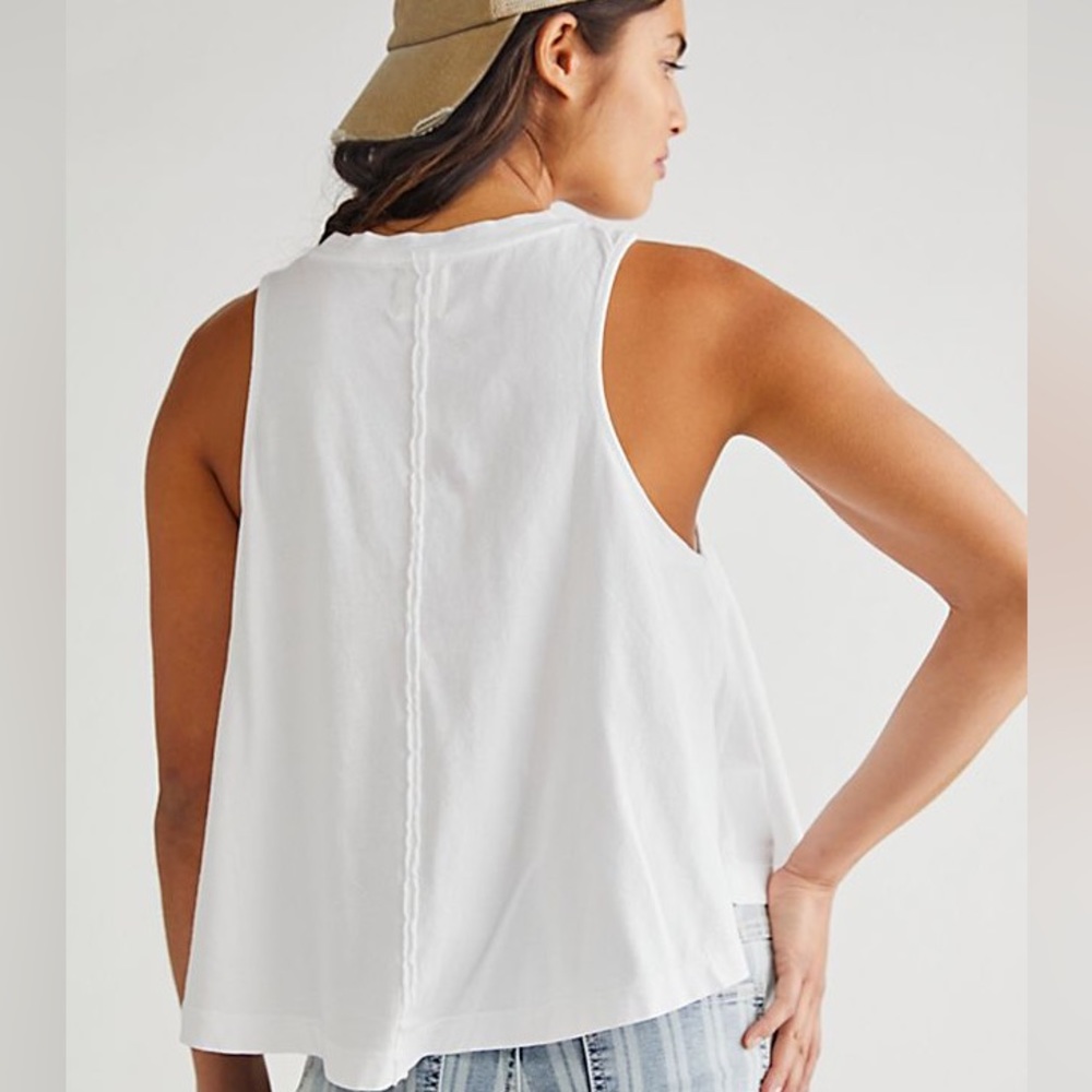 Free People Tank in Light Blue - Picture 5 of 8